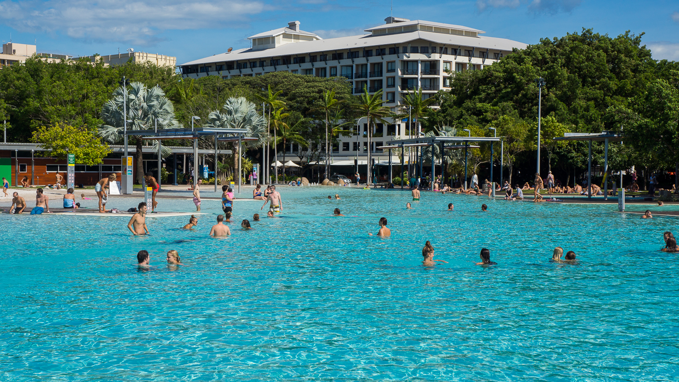 Cairns Esplanade – swimming lagoon, Cairns, Australia